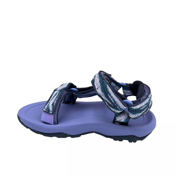 Teva Toddler Girls Sport Strappy Sandals Size 10 Purple Adjustable Lightweight - Picture 3 of 13